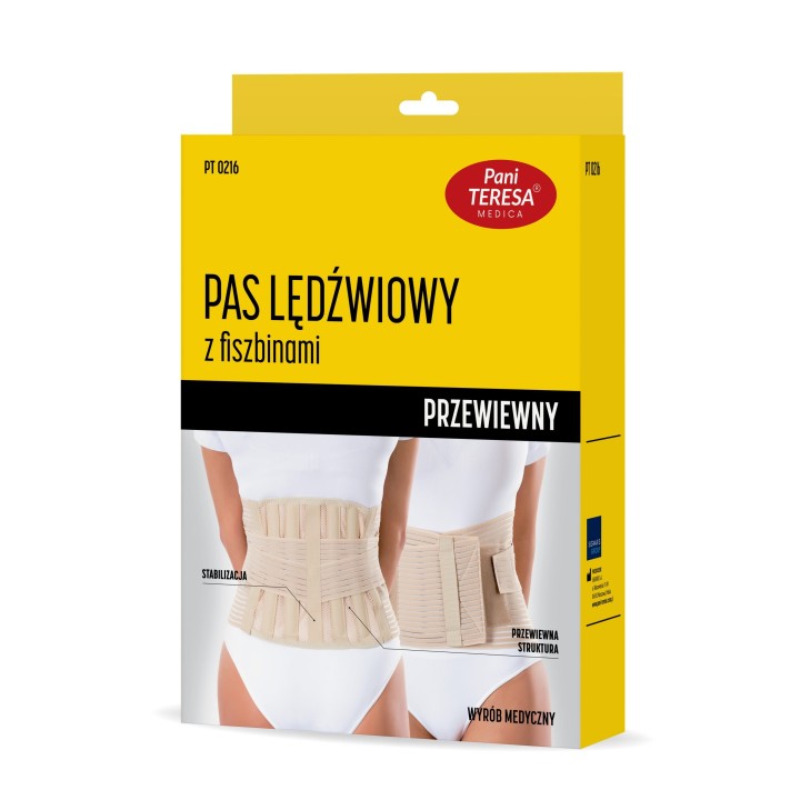 Pas lędźwiowy z fiszbinami – przewiewny, Cena -