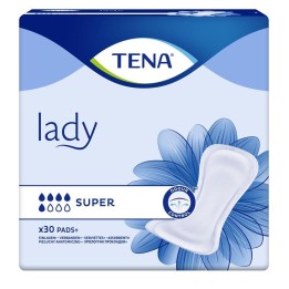 Wkładki chłonne żeńskie TENA Lady Super 30szt.