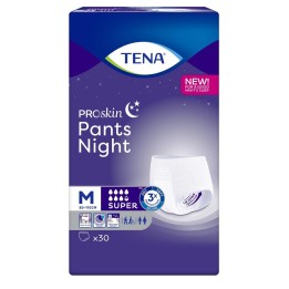 Majtki chłonne na noc TENA Pants ProSkin Super Night M 30szt.