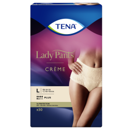 Majtki chłonne damskie TENA Lady Pants Plus Creme L 30szt.